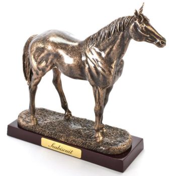 ATL4652107 - Estatua del caballo de carreras – Seabiscuit