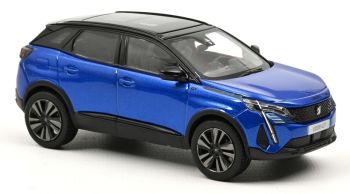 NOREV473919 - PEUGEOT 3008 GT Black Pack 2021 Vertigo Blue