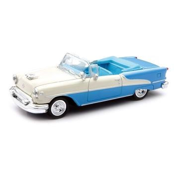 NEW48013Y - OLDSMOBILE Super 88 descapotable beige y azul