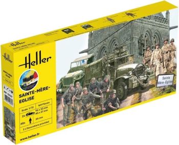 HEL52327 - Kit de inicio con pintura y accesorios - Sainte-Mère-Église para montar