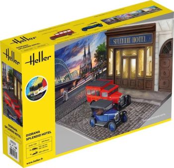 HEL52330 - Kit de inicio con pintura y accesorios - Splendid Hotel Diorama para montar