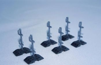 MSM5481/01 - 6 placas base con postes