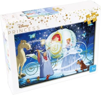 KING55825 - Puzzle 500 piezas Disney Cenicienta