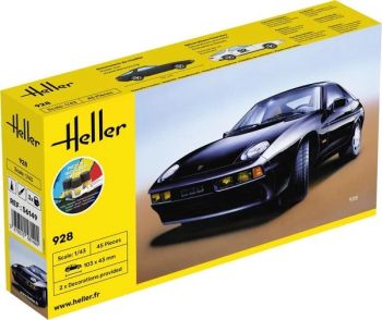 HEL56149 - Kit de inicio con pintura y accesorios - PORSCHE 928 para montar
