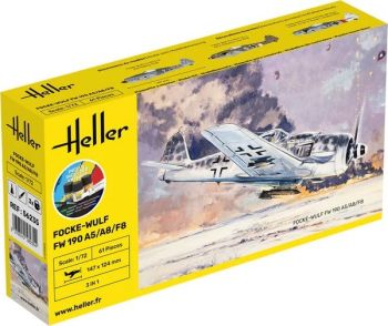 HEL56235 - Kit de inicio con pintura y accesorios - FOCKCE-WULF 190 A5/A8/F8 para montar