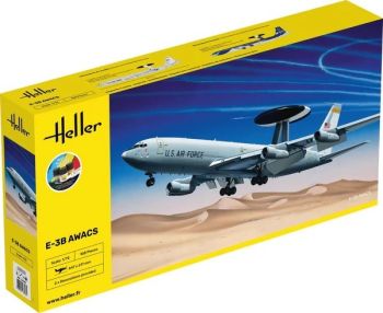 HEL56308 - Kit de inicio con pintura y accesorios - BOEING E-3B Awacs para montar