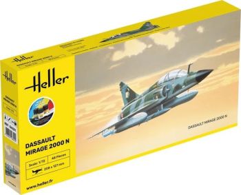 HEL56321 - Kit de inicio con pintura y accesorios - DASSAULT Mirage 2000 N para montar