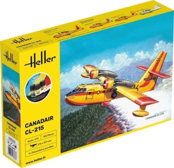 HEL56373 - Kit de inicio con pintura y accesorios - CANADAIR CL-215 para montar