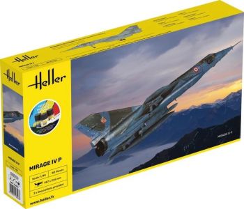 HEL56493 - Kit de inicio con pintura y accesorios - DASSAULT Mirage IV P para montar