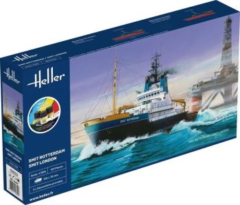 HEL56620 - Kit de inicio con pintura y accesorios - SMIT Rotterdam y SMIT Londres para montar