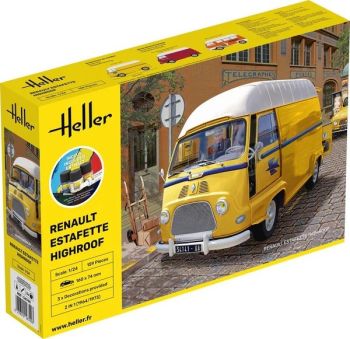HEL56740 - Kit de inicio con pintura y accesorios - RENAULT Estafette Techo alto para montar