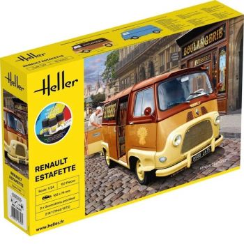 HEL56743 - Kit de inicio con pintura y accesorios - RENAULT Estafette para montar