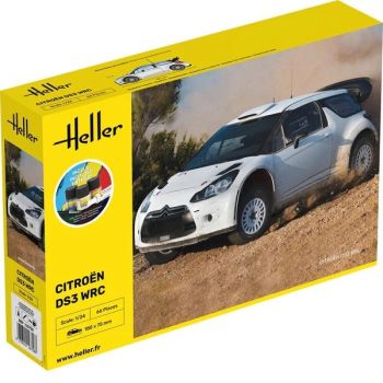 HEL56758 - Kit de inicio con pintura y accesorios - CITROEN DS3 WRC para montar