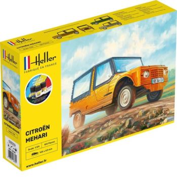 HEL56760 - Kit de inicio con pintura y accesorios - CITROEN Mehari para montar
