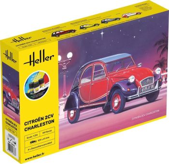 HEL56766 - Kit de inicio con pintura y accesorios - CITROËN 2CV Charleston