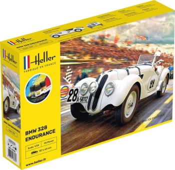 HEL56782 - Kit de inicio con pintura y accesorios - BMW 328 Endurance #28
