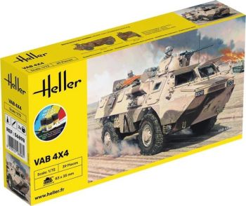 HEL56898 - Kit de inicio con pintura y accesorios - Vehículo militar VAB 4x4