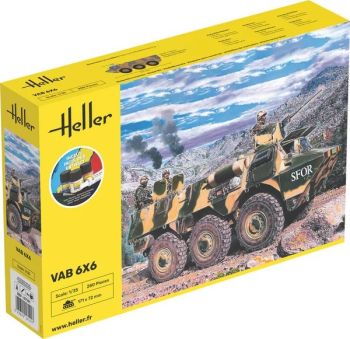HEL57141 - Kit de inicio con pintura y accesorios - VAB 6x6