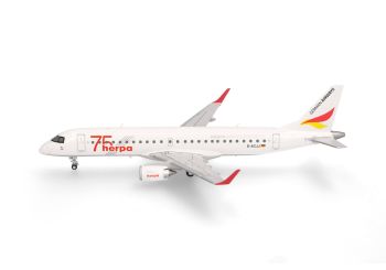 HER573221 - EMBRAER E190 German Airways Herpa 75 años