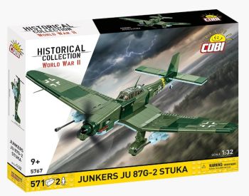 COB5767 - Avión militar JUNKERS JU 87G-2 Stuka - 571 piezas