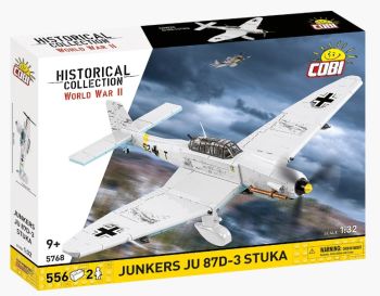 COB5768 - Avión militar JUNKERS JU 87D-3 Stuka - 556 piezas