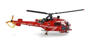 HER580847 - Sud Aviation SA Elicottero 316 Alouette III Sicurezza Civile F-ZBAN