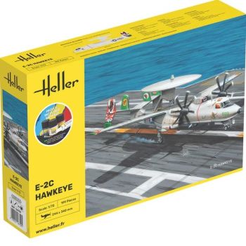 HEL58300 - Kit de inicio con pintura y accesorios - GRUMMAN E-2C Hawkeye
