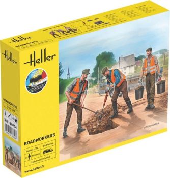 HEL58754 - Kit de inicio con pintura y accesorios - Trabajadores de la carretera