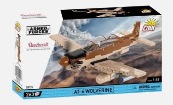 COB5905 - Avión Militar BEECHCRAFT AT-6 WOLVERINE - 263 piezas