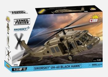 COB5906 - Helicóptero SIKORSKY UH-60 Black Hawk - 928 piezas