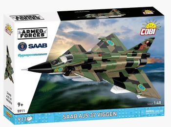 COB5911 - Caza SAAB AJS 37 Viggen - 911 piezas