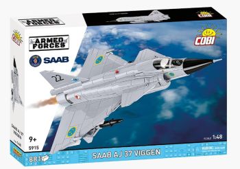 COB5915 - Caza SAAB AJ 37 Viggen - 881 piezas