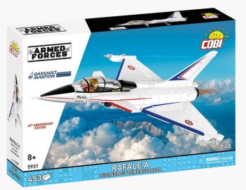 COB5931 - Avión de combate DASSAULT Rafale A - Demostrador tecnológico - 453 piezas
