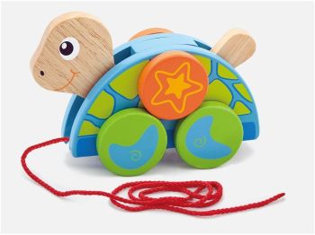 VIG50080 - Tortuga de madera para tirar