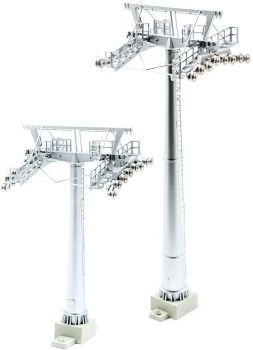 JC50400 - 2 postes de 12 cm y 16 cm para telesilla en 1/87