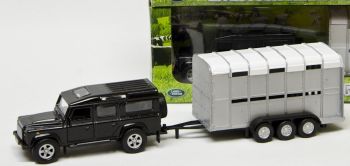 KID521726 - LAND ROVER con remolque para ganado