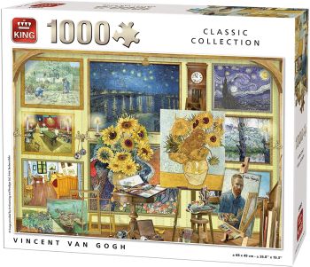 KING55865 - Puzzle 1000 Piezas Vincent VAN GOGH