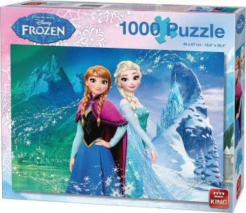 KING55919 - Rompecabezas de 1000 piezas de Frozen