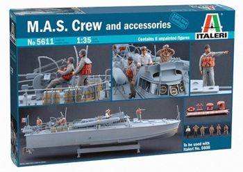 ITA5611 - Barco de tripulación MAS con accesorio de tripulación de barco PT