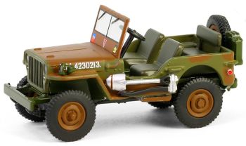 GREEN61050-A - JEEP Willys MB 1942 1.ª brigada de tanques canadienses de la serie BATAILLON 64 en blíster