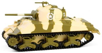 GREEN61050-B - Tanque SHERMAN M4 del Ejército de los Estados Unidos, 756.º batallón, 1944, de la serie BATAILLON 64 en blíster