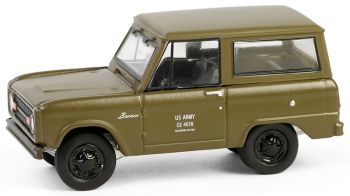 GREEN61050-D - FORD Bronco 1966 U.S. Army Proposal de la serie BATAILLON 64 en blíster