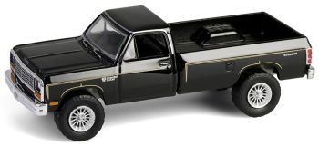 GREEN62040-C - DODGE Ram Power Prospector 1981 negro de la serie de televisión El equipo A en blíster