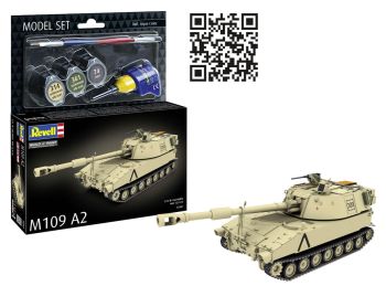 REV63361 - MODEL SET - Tanque M109 A2 para montar con pintura