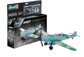 REV63653 - MODELO EN KIT - MESSERSCHMITT BF190G-6 para montar con pintura