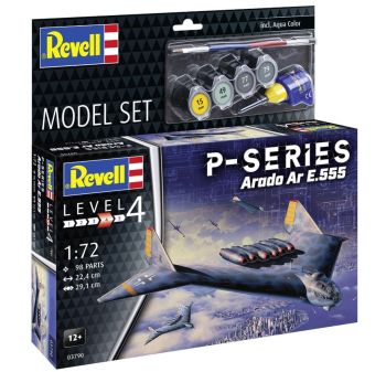 REV63790 - MODEL SET - Avión de combate ARADO Ar E.555 - Serie P para montar con pintura