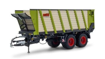 UH6656 - Remolque KAWECO Radium 250 verde CLAAS con rodillos
