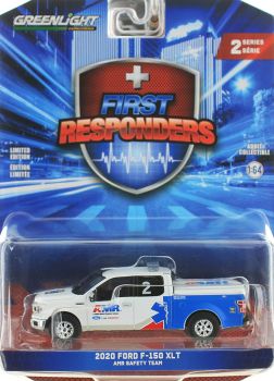 GREEN67060-F - 2020 FORD F-150 XLT AMR Safety Team de la serie FIRST RESPONDERS en blister