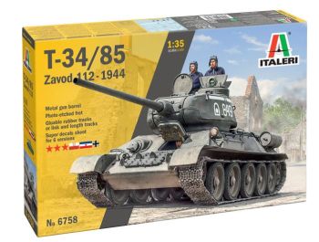 ITA6758 - Tanque SHERMAN M4A3 de 76 mm para montar y pintar