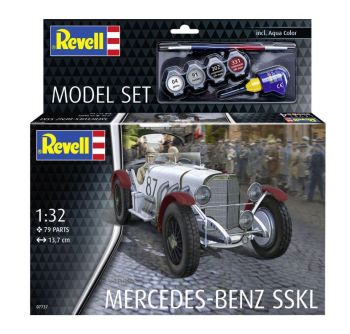 REV67737 - MODEL SET - MERCEDES-BENZ SSKL para montar con pintura